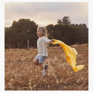 Sarah’s Silk Yellow Playsilk